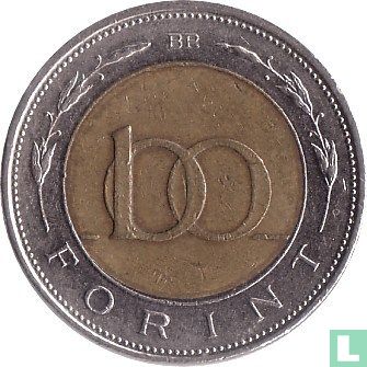 Hongarije 100 forint 2004 - Afbeelding 2