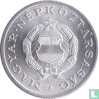 Hongarije 1 forint 1972 - Afbeelding 1