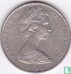 New Zealand 5 cents 1980 (oval 0) - Image 1