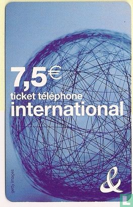Ticket téléphone international - Image 1