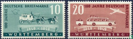 Centenaire du timbre Allemand