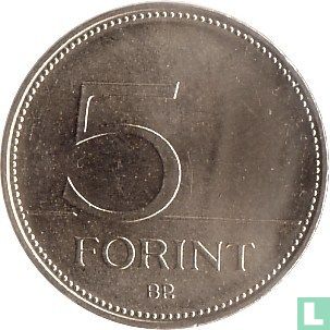 Ungarn 5 Forint 2010 - Bild 2