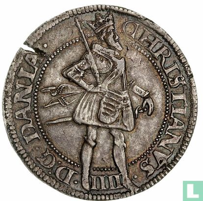 Denemarken 1 krone 1620 (vogel) - Afbeelding 2