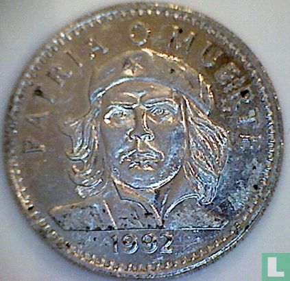 Kuba 3 Peso 1992 "Ernesto Che Guevara" - Bild 1