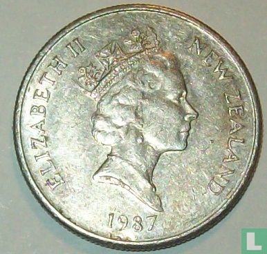 Nouvelle-Zélande 5 cents 1987 - Image 1