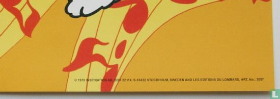 Kuifje en Zonnebloem Zweedse poster nr 3057 - Image 2