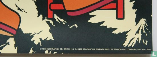Kuifje Mannen op de Maan Zweedse poster nr 3056 - Bild 2