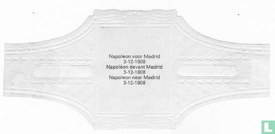 Napoleon voor Madrid 3-12-1808 - Bild 2