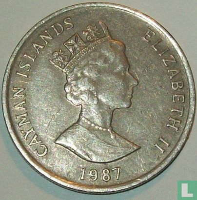 Kaaimaneilanden 25 cents 1987 - Afbeelding 1