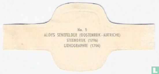 Steendruk - Aloys Senefelder - Oostenrijk 1796 - Image 2