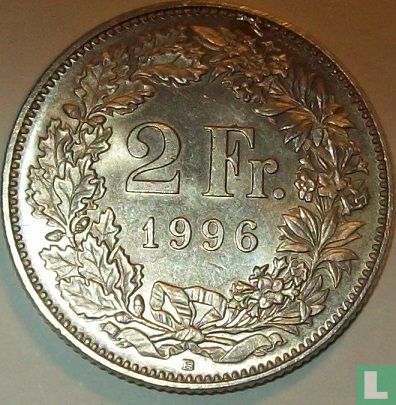 Zwitserland 2 francs 1996 - Afbeelding 1
