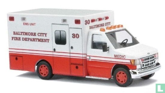 Ford E-350 'Baltimore City Ambulance'