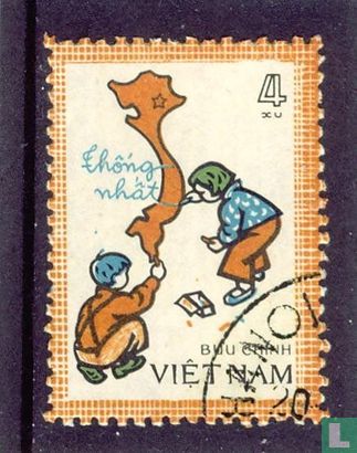 Verenigde Vietnam-kaart