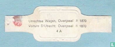 Voiture D'Utrecht Overijssel  ± 1870 - Image 2