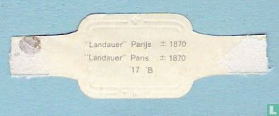”Landauer”  Parijs  ± 1870 - Afbeelding 2