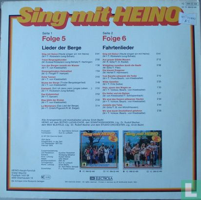Sing Mit Heino ( Folge 5 und 6 ) - Afbeelding 2