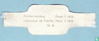 L'Omnibus de Famille  Paris  ± 1870 - Image 2