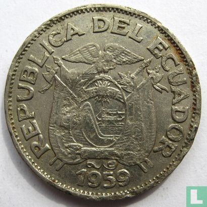 Ecuador 20 centavos 1959 - Image 1