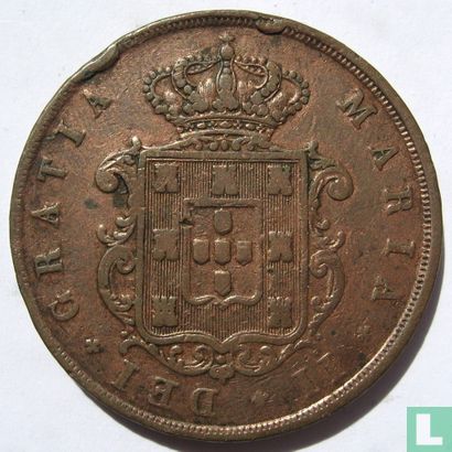 Portugal 20 réis 1853 - Afbeelding 2