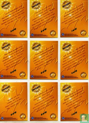 Complete Gold Blaster set. 10 cards - Image 2