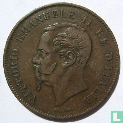 Italie 5 centesimi 1861 (M) - Image 2