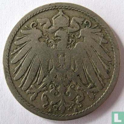 Empire allemand 10 pfennig 1890 (A) - Image 2