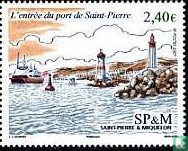 L'Entrée du port de St Pierre