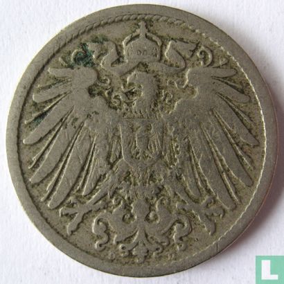 Duitse Rijk 10 pfennig 1899 (D) - Afbeelding 2