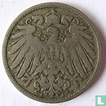 Empire allemand 10 pfennig 1899 (A) - Image 2