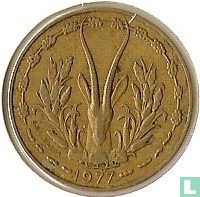 West African States 10 francs 1977 - Image 1