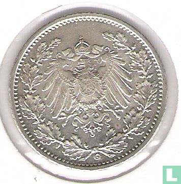 German Empire ½ mark 1916 (G) - Image 2