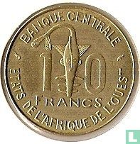 Westafrikanische Staaten 10 Franc 1982 "FAO" - Bild 2