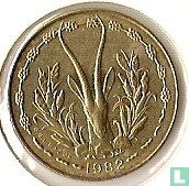 West-Afrikaanse Staten 5 francs 1982 - Afbeelding 1