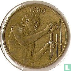 États d'Afrique de l'Ouest 25 francs 1980 "FAO" - Image 1