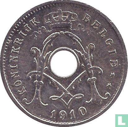 Belgium 5 centimes 1910 (NLD - ij with dots) - Image 1