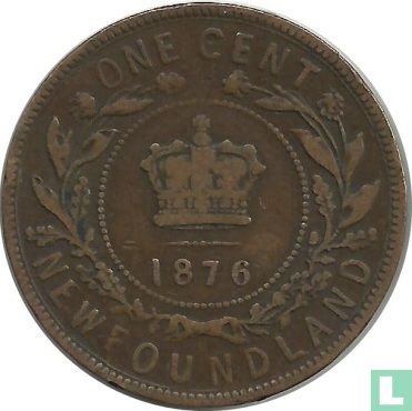 Newfoundland 1 cent 1876 - Image 1