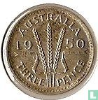 Australia 3 pence 1950 - Image 1