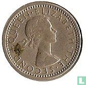 Nieuw-Zeeland 6 pence 1957 (met schouderriem) - Afbeelding 2