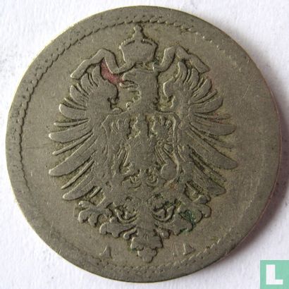 Empire allemand 5 pfennig 1876 (A) - Image 2