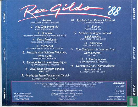 Rex Gildo '88 - Afbeelding 2