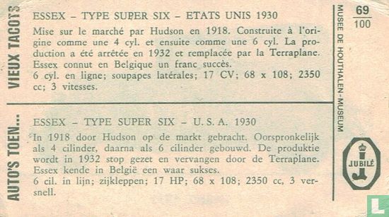 Essex - Type Super Six - U.S.A. 1930 - Image 2