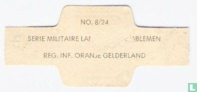 Reg. inf. Oranje - Gelderland - Afbeelding 2