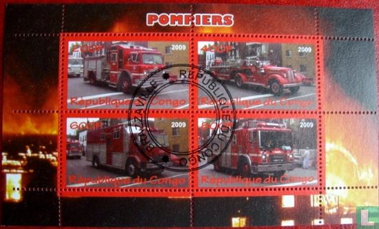 camions de pompiers
