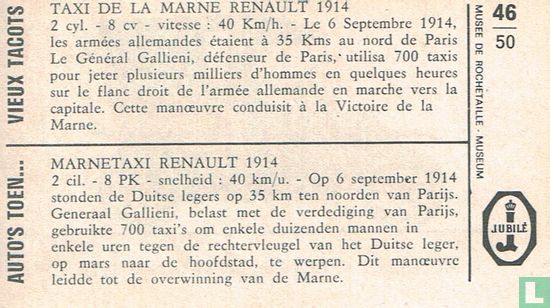 Renault "Taxi de la Marne" 1914 - Image 2