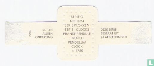 Franse pendule  ± 1750 - Afbeelding 2