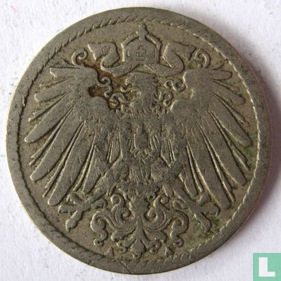 Deutsches Reich 5 Pfennig 1899 (A) - Bild 2