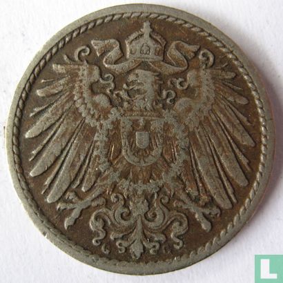 German Empire 5 pfennig 1900 (G) - Image 2