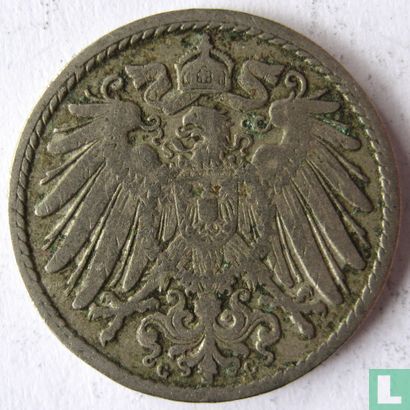 Duitse Rijk 5 pfennig 1892 (G) - Afbeelding 2
