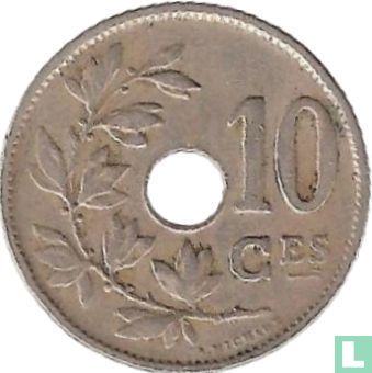 België 10 centimes 1920 (FRA - enkele lijn) - Afbeelding 2