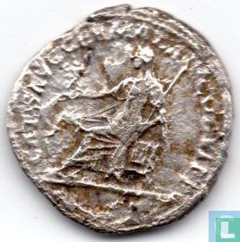 Roman Empire, Denarius of Empress Plotina 112 AD - Image 1
